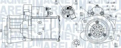 063721491010 Стартер MAGNETI MARELLI підбір по vin на Brocar
