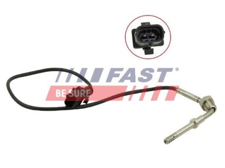 FT80234 Датчик температури випускнх газів Fiat Fiorino 1.3D 07-/Qubo 1.3D 08- FAST підбір по vin на Brocar