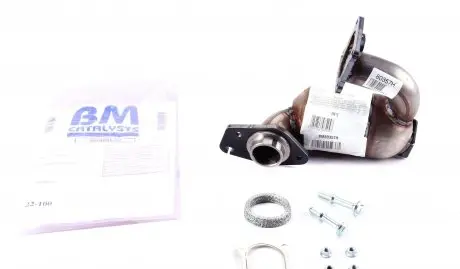 BM80357H Катализатор вихлопної системи Renault Kangoo/Megane/Dacia Logan 1.5dCi 05- BM CATALYSTS підбір по vin на Brocar