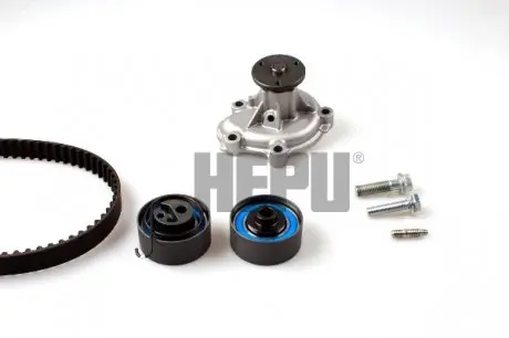 PK03723 Комплект ГРМ + помпа Opel Astra H 1.7CDTI 07-/Zafira 1.7 CDTI 08-15 (131x25)(помпа P372) HEPU подбор по vin на Brocar