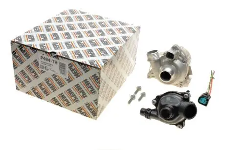 P494TH Помпа воды BMW 3 (E90)/5 (F10)/X5 (E70)/X6 (E71/E72) 06-16 N55 B30/N54 B30 (+термостат) HEPU подбор по vin на Brocar