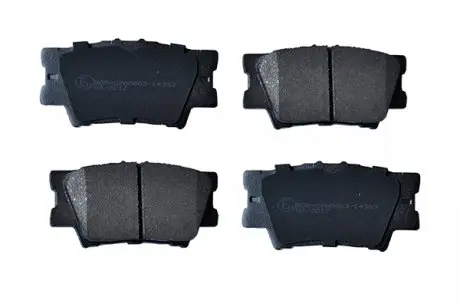 55386 Гальмівні колодки дискові зад. Toyota Rav 4 III 2.0 VVT-i, 2.2 D-4D, 2.2 06- ASAM підбір по vin на Brocar