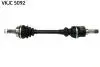 Полуось лев.L=590mm 25/24 зуб.Berlingo,Xsara,ZX,Peugeot 305 VKJC 5092