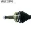 VKJC2996 Полуось правая L=978mm Espace III 2.2 96- SKF підбір по vin на Brocar