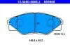 KLOCKI HAM. TOYOTA P. HI-LUX 2,5 D-4D 08-15 13.0460-5668.2