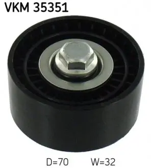 VKM35351 Ролик CHEVROLET CAPTIVA 2.2D SKF підбір по vin на Brocar