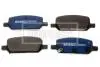 BBP2863 Тормозные колодки дисковые BORG&BECK підбір по vin на Brocar