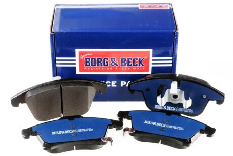 BBP2564 Тормозные колодки дисковые BORG&BECK підбір по vin на Brocar