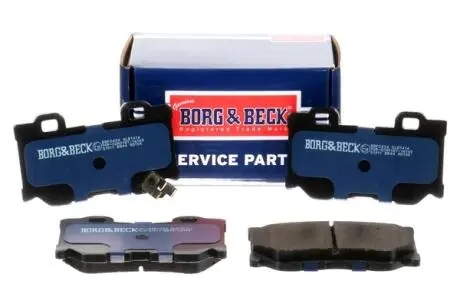 BBP2434 Тормозные колодки дисковые BORG&BECK подбор по vin на Brocar