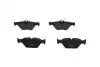 KBP8028 Колодки тормозные (задние) Subaru Impreza/Outback/Legacy 14- (Akebono) KAVO підбір по vin на Brocar