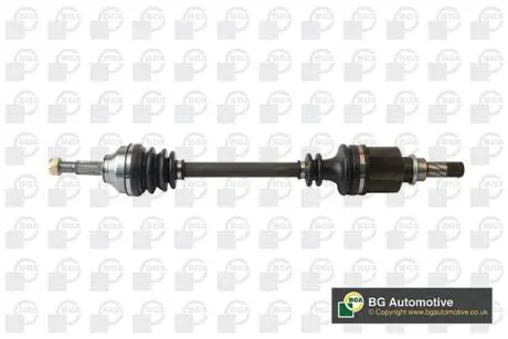 DS7336L Піввісь Logan / Sandero 1.5 dCi / 1.6 i 06-Л. (23/26+ABS) 649mm BGA підбір по vin на Brocar