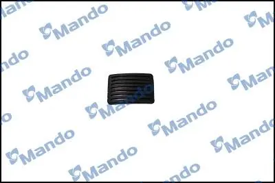 DCC000225 Накладка педалі (зчеплення і гальмо) MANDO підбір по vin на Brocar