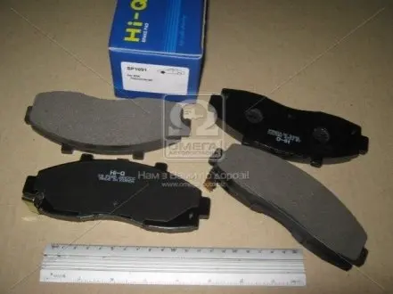 SP1091 Колодки гальмівні передні Hi-Q (SANGSIN) підбір по vin на Brocar