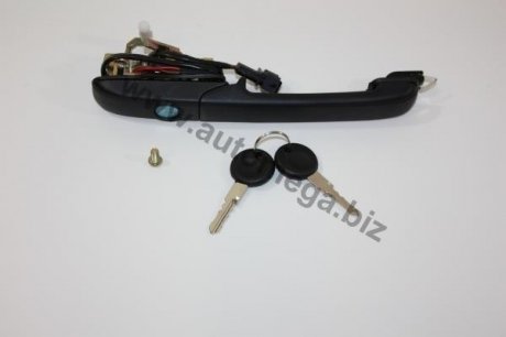 100021710 Ручка дверная (с ключом) передняя левая с центральным замком VW Passat 94- AUTOMEGA подбор по vin на Brocar