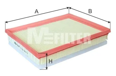 K7102 Фільтр повітряний Berlingo/Partner 1.6HDi 12-/Citroen C3/C4 14- M-FILTER підбір по vin на Brocar
