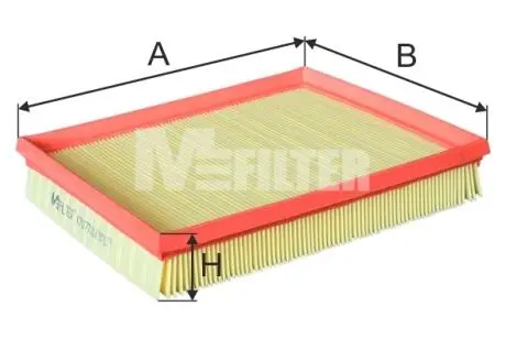 K7077 Фильтр воздушный BMW 1 (F20/21)/3 (F30/31)/4 (F32/33/36) 12- M-FILTER подбор по vin на Brocar