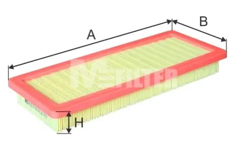 K7031 Фильтр воздушный Citroen C4/Peugeot 207/308 1.6 16V/THP 08- M-FILTER підбір по vin на Brocar