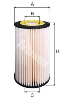 TE4021 Фільтр масла Volvo S40/V50/S60/V70/S80/XC90 2.4/2.5D 01- M-FILTER підбір по vin на Brocar