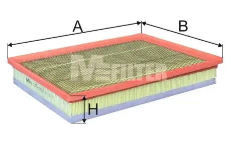 K7053 Фільтр повітряний Master/Mascott 3.0dCi 02- M-FILTER підбір по vin на Brocar