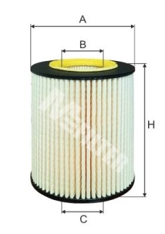 TE4033 Фильтр масла Astra H/J 1.7 CDTI 07- M-FILTER подбор по vin на Brocar