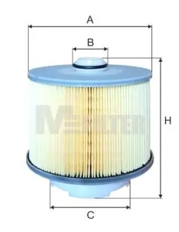 A8003 Фільтр повітряний A6 2.7/3.0TDI 04- M-FILTER підбір по vin на Brocar