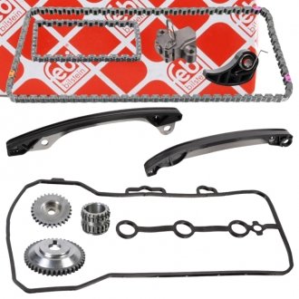 109468 КОМПЛЕКТ ЦЕПИ ГРМ NISSAN NOTE 1,2 (152/56 Звеньев) FEBI BILSTEIN підбір по vin на Brocar