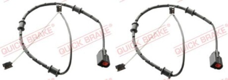 WS0448A Датчик зносу гальмівних колодок JAGUAR T2R11584 QUICK BRAKE підбір по vin на Brocar