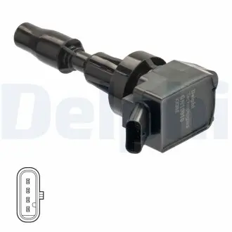 GN1091012B1 Котушка запалювання DELPHI підбір по vin на Brocar