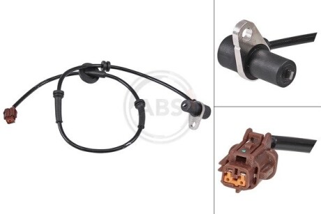 30187 CZUJNIK ABS NISSAN ALMERA TINO 00-06 LP A.B.S. підбір по vin на Brocar