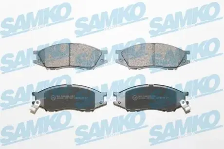 5SP1346 Колодки гальмівні передні Nissan Almera N16, Almera Classic B10, Micra (LPR-Samko) SAMKO подбор по vin на Brocar