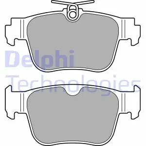 LP3669 Тормозные колодки, дисковые DELPHI подбор по vin на Brocar