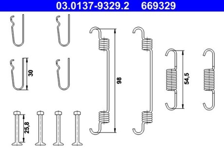 03013793292 ZEST.MONT.SZCZĘK HYUNDAI GRAND SANTA FE 2.2 13- ATE підбір по vin на Brocar