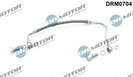 DRM0704 PRZEWÓD OLEJOWY TURBOSPRĘŻARKI FORD DR.MOTOR підбір по vin на Brocar