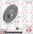 150349455 TARCZA HAM. BMW X3 1,8-3,5D 10- ZIMMERMANN підбір по vin на Brocar