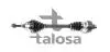 Піввісь права VW Sharan, Ford Galaxy Seat Alhambra 1.8TDCI-2.8 95- L:582.5/A:38/K:35/ABS:48 76-FD-8051A