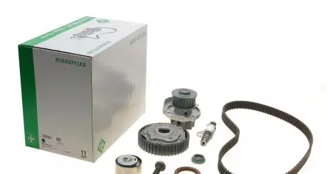 560000410 Комплект ланцюга ГРМ Fiat Doblo 1.2-1.4 01- INA підбір по vin на Brocar