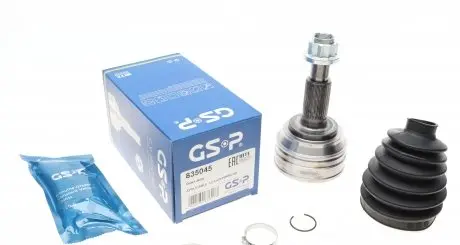 835045 Шрус (наружный) Audi Q7/VW Touareg 3.0TDI/4.2 V8 04-18 (30x28x166) GSP підбір по vin на Brocar