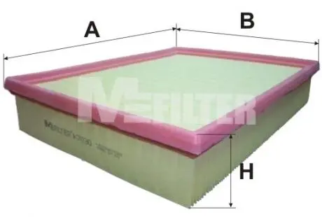 K7030 Фильтр воздушный Kyron/Actyon 2.0-2.3 05- M-FILTER подбор по vin на Brocar