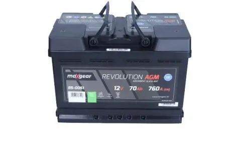 850051 Стартерний акумулятор MAXGEAR подбор по vin на Brocar