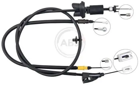 K18041 LINKA HAMULCA RĘCZNEGO PEUGEOT 3008 09-10 A.B.S. підбір по vin на Brocar