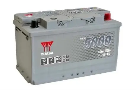 YBX5115 Аккумуляторная батарея 85Ah/800A (315x175x175/+R/B13) Premium YUASA подбор по vin на Brocar
