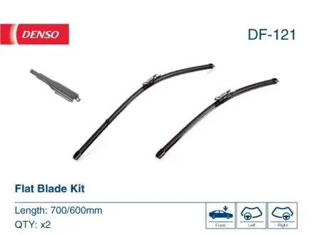 DF121 Щетки стеклоочистителя DENSO подбор по vin на Brocar