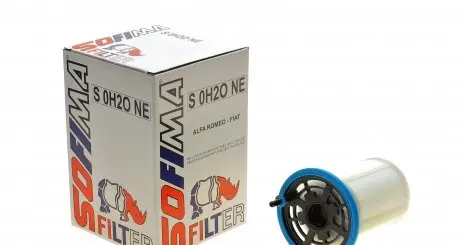S0H2ONE Фільтр паливний Alfa Romeo Stelvio 2.2 D 16- (OE line) SOFIMA підбір по vin на Brocar