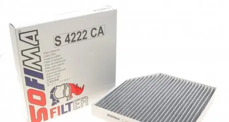 S4222CA Фільтр салону Audi A6/A7/A8 10- (вугільний) SOFIMA підбір по vin на Brocar
