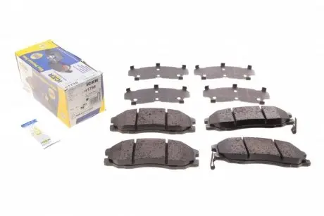 181798 Колодки гальмівні (передні) Chevrolet Captiva/Opel Antara A 06- ICER підбір по vin на Brocar