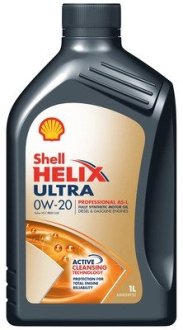 550055735 OLEJ SHELL 0W20 1L HELIX ULTRA PROFESSIONAL AS-L / C5 / VCC RBSO-2AE SHELL підбір по vin на Brocar