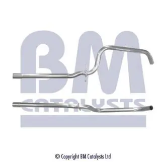 BM50255 Труба вихлопного газу BM CATALYSTS підбір по vin на Brocar