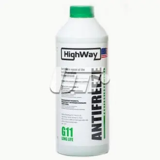 10024 Антифриз-концентрат G11 (Зелений) 1,5 л (-80C) HighWay підбір по vin на Brocar
