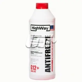 10023 Антифриз-концентрат G12 (Красный) 1.5л HighWay підбір по vin на Brocar