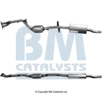 BM91202H Каталізатор BM91202H BM CATALYSTS BM CATALYSTS підбір по vin на Brocar